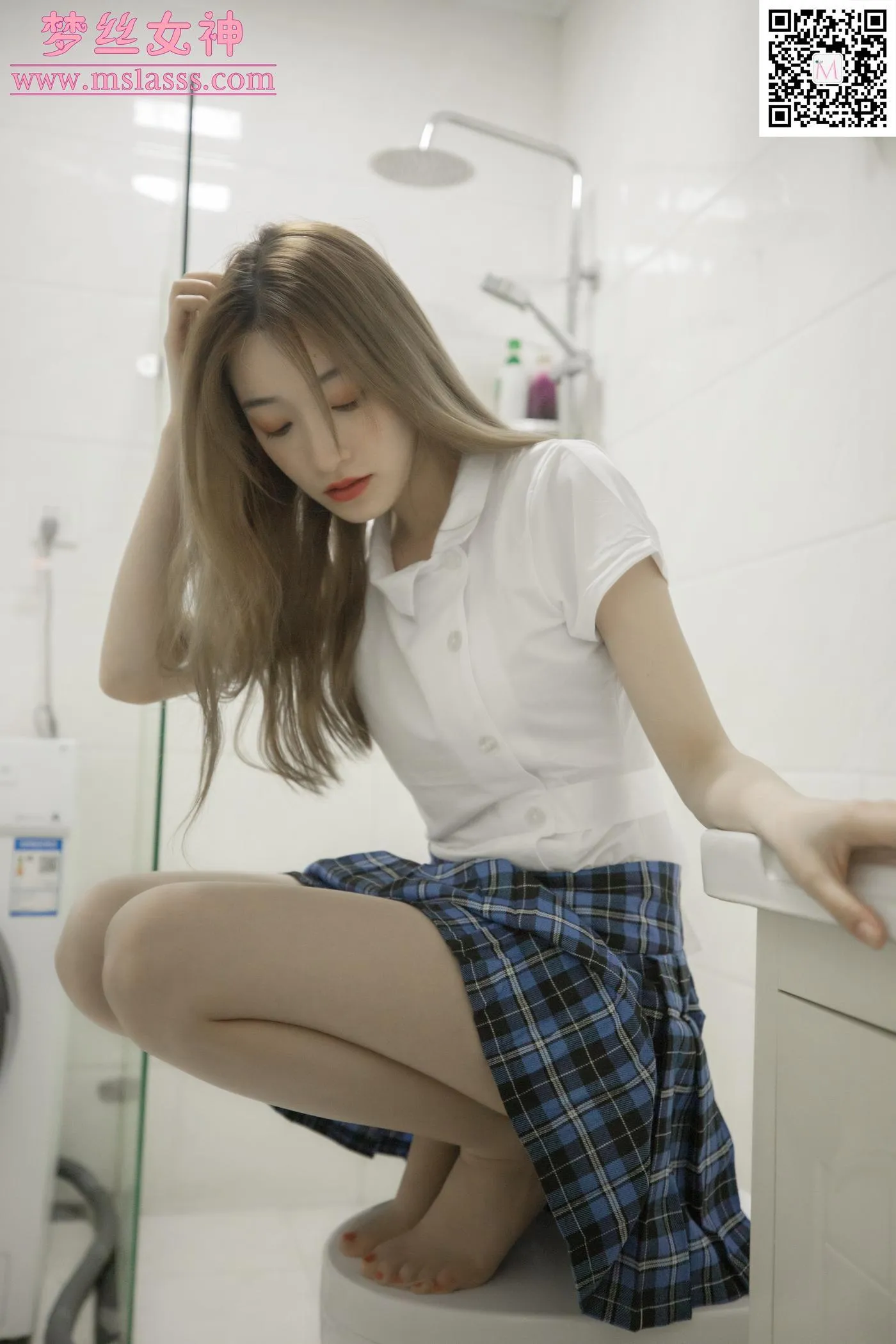 [MSLASS梦丝女神] 2020.04.15 NO.108 晓晓3 这袜子薄薄的 [48P]插图7
